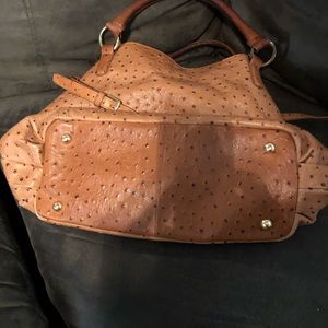 GILI Large Python Leather Tote